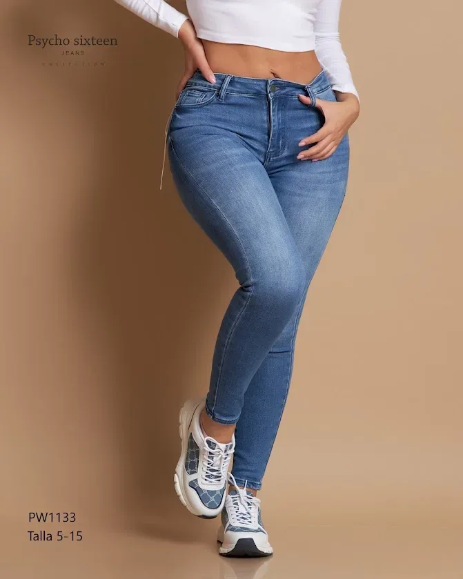 Jeans para dama Psycho Sixteen PW1133