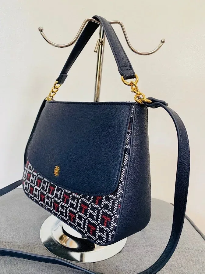 Bolso Tommy Hilfiger para dama color azul
