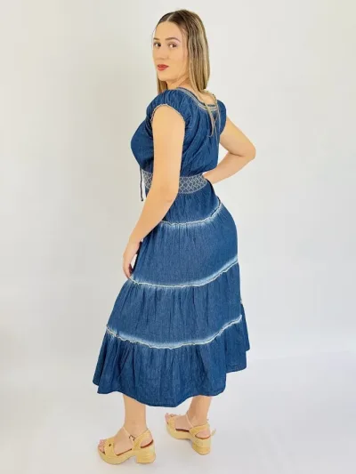 Vestido Color Azul para Dama