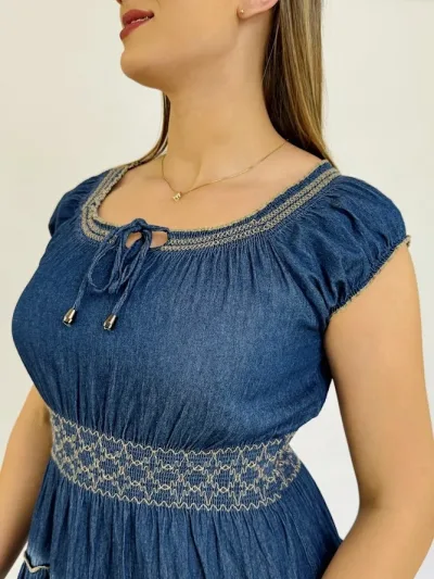 Vestido Color Azul para Dama