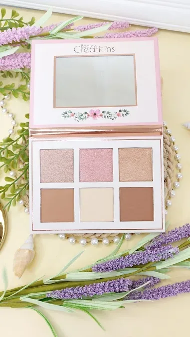 Paleta de iluminadores y contornos Beauty Creations