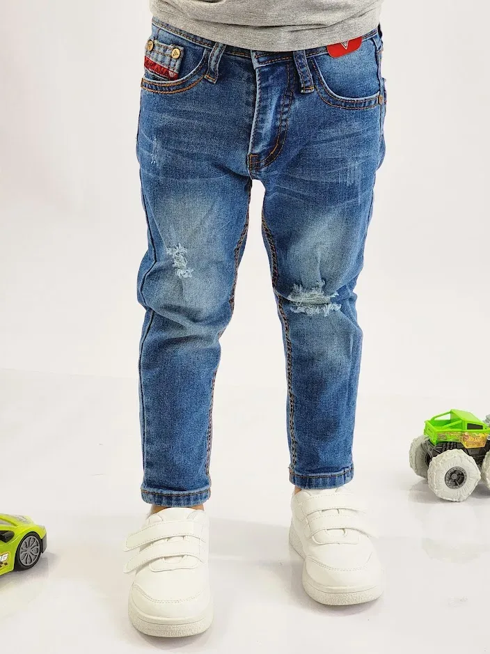 Pantalón Nirvana para niño color azul claro