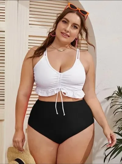 Vestido de baño para dama dos piezas