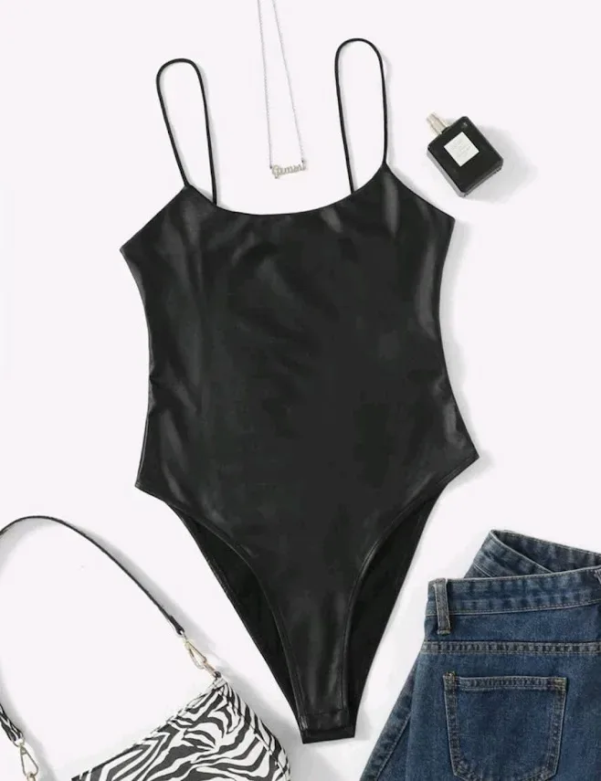 Body para dama color negro