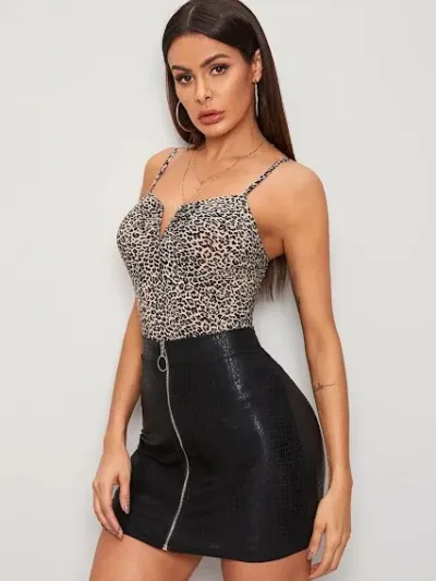 Blusa Diseño Leopardo para Dama.