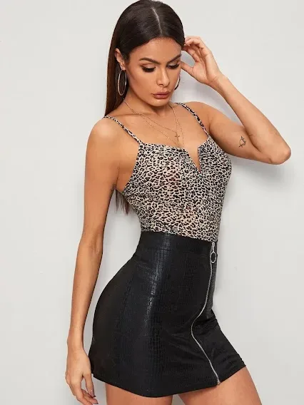 Blusa Diseño Leopardo para Dama.