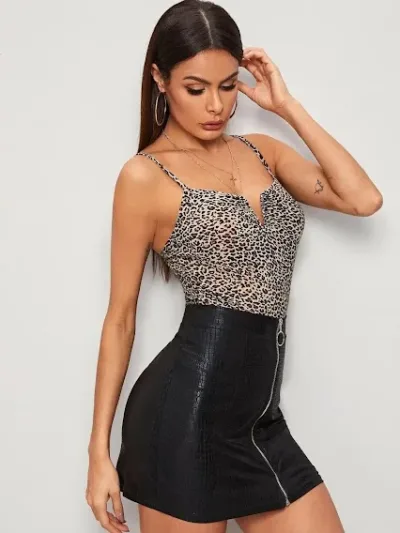Blusa Diseño Leopardo para Dama.