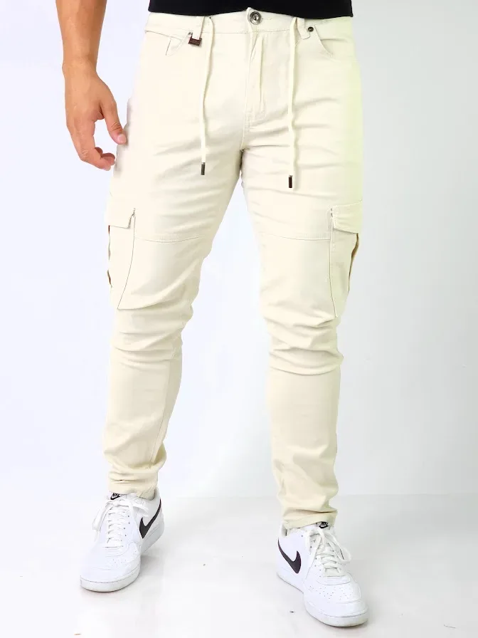 Pantalones cargo Hydrolic para caballero beige