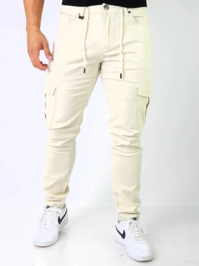 Pantalones cargo Hydrolic para caballero beige