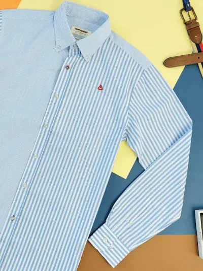 Camisa Hummer para caballero diseño a rayas