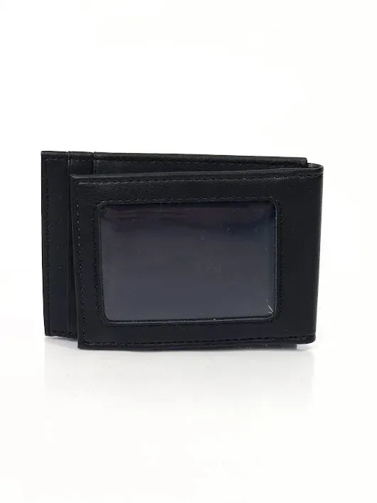 Billetera Guess  para caballero color negro