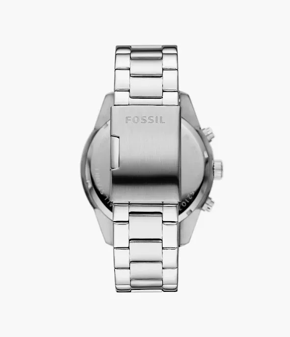 Reloj Fossil para caballero color plateado