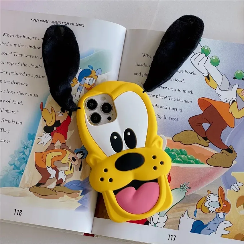 Funda para celular con diseño de pluto