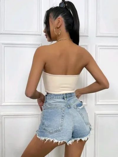 Blusa para dama color beis