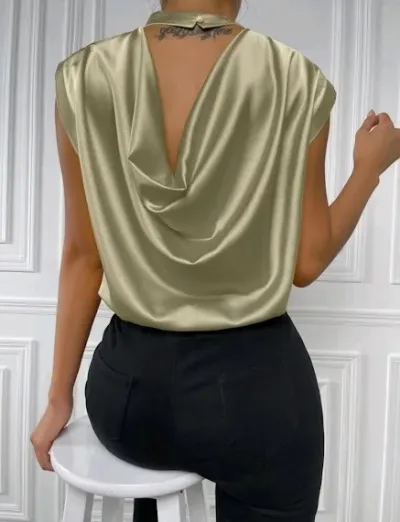 Blusa para dama color verde
