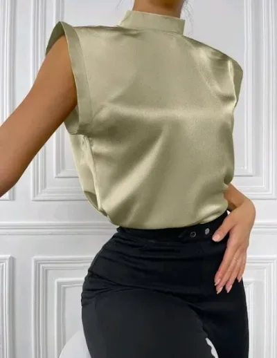 Blusa para dama color verde