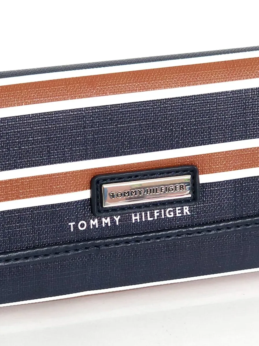 Cartera Tommy Hilfiger diseño de rayas