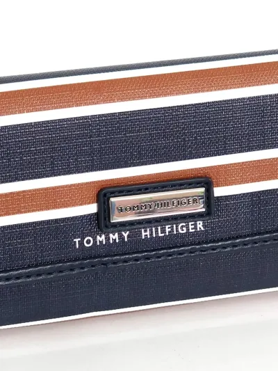 Cartera Tommy Hilfiger diseño de rayas