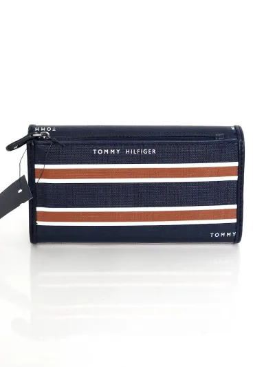 Cartera Tommy Hilfiger diseño de rayas