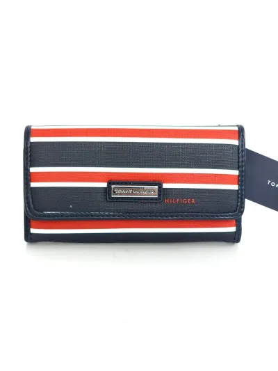 Cartera Tommy Hilfiger diseño de rayas