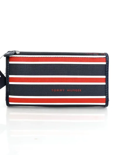 Cartera Tommy Hilfiger diseño de rayas