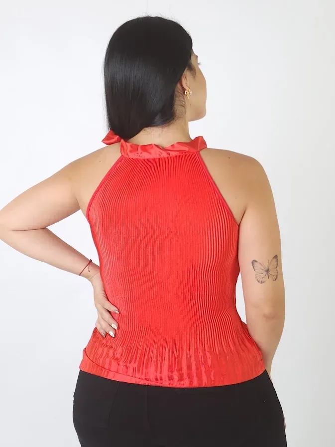 Blusa para dama color rojo
