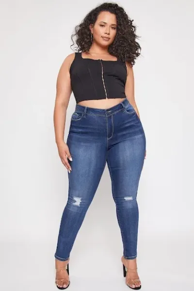 Jeans YMI para dama color azul S1862
