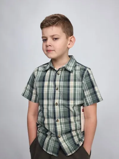 Camisa de cuadros para Niño