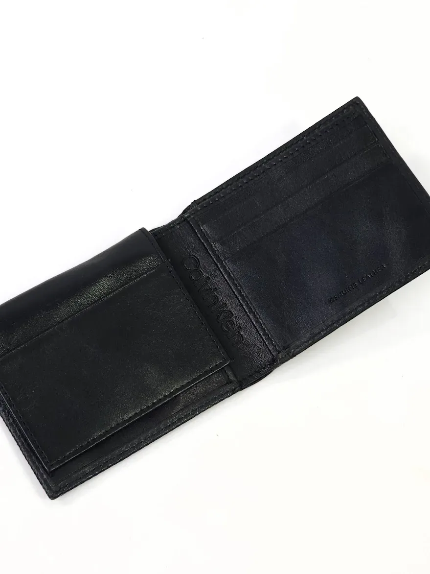 Billetera Calvin Klein para caballero color negro