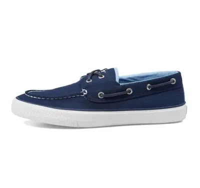 Tenis Sperry para caballero color azul Bahama II Seacycled