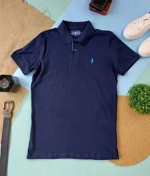 Camiseta Cambrige Polo Club para caballero color azul.