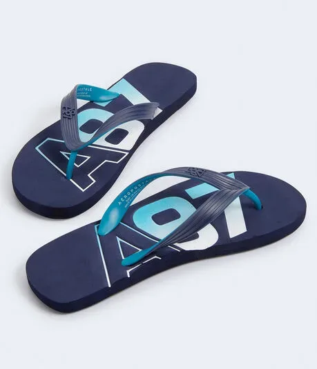 Sandalias Aeropostale para caballero color azul