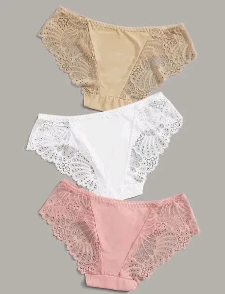 Set de bragas para dama multicolor
