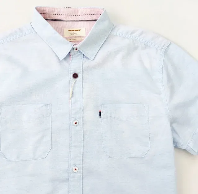 Camisa Hummer para caballero diseño liso