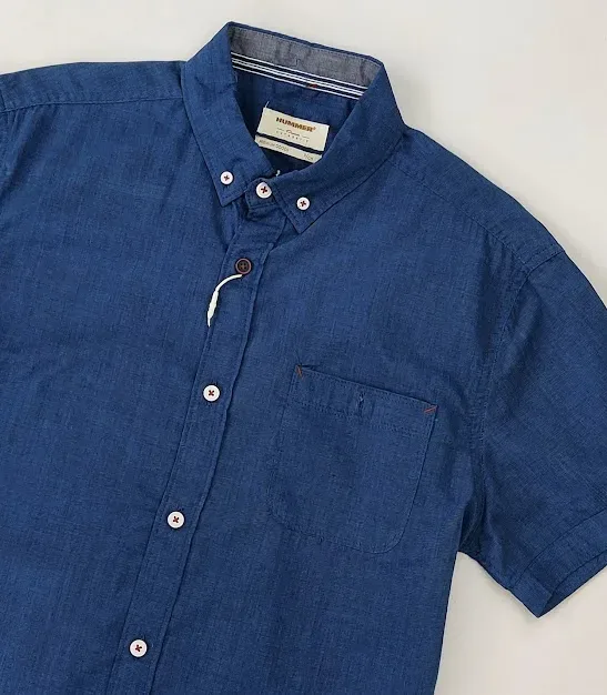 Camisa Hummer para caballero diseño liso