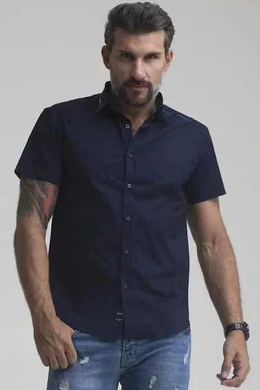 Camisa Hummer para caballero diseño liso