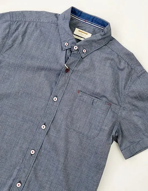 Camisa Hummer para caballero diseño liso