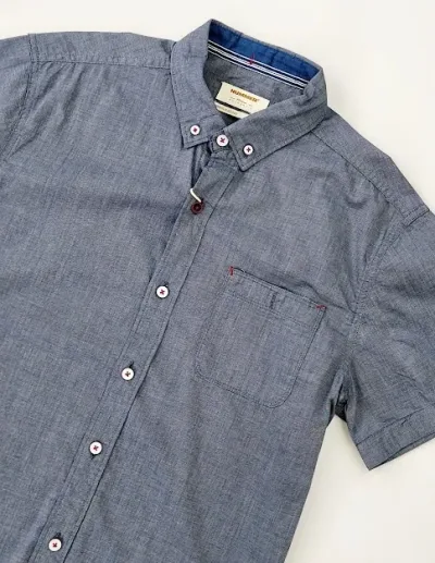 Camisa Hummer para caballero diseño liso