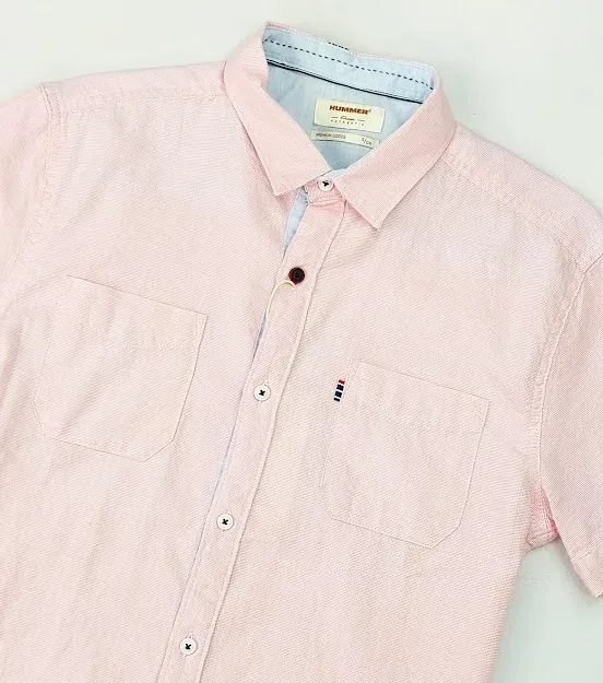 Camisa Hummer para caballero diseño liso