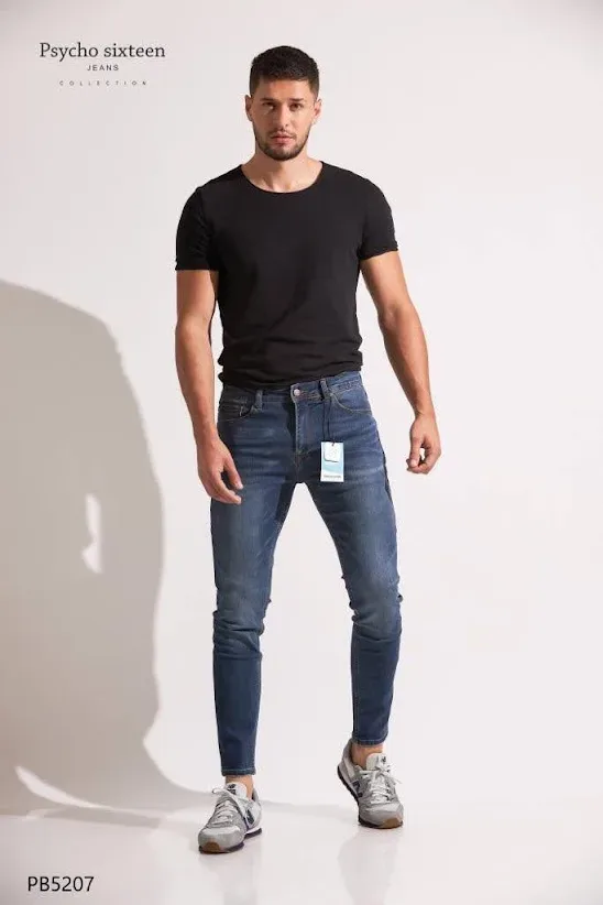 Jeans PSYCHO SIXTEEN para caballero skinny PB5207