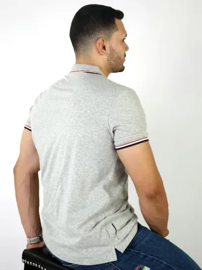 Camiseta Hummer para caballero color gris