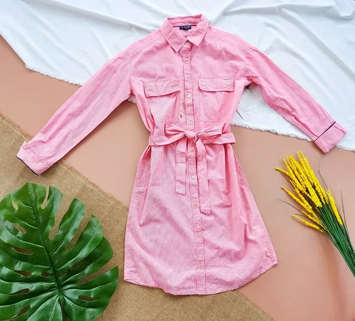 Vestido U.S Polo para dama color rosado
