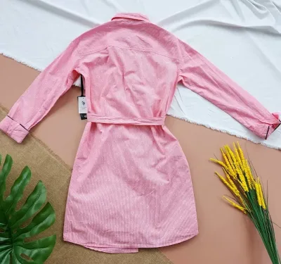 Vestido U.S Polo para dama color rosado