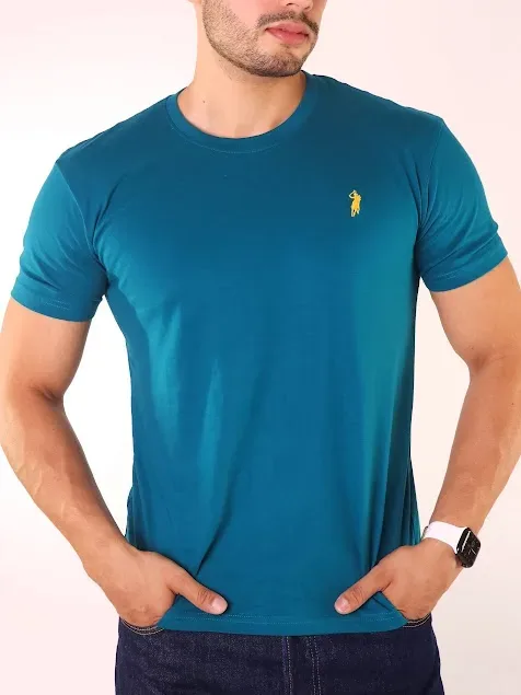 Camiseta Cambridge Polo Club para caballero color esmeralda osuro