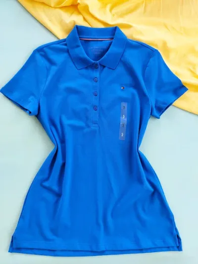 Camiseta Tommy Hilfiger para dama color azul oscuro