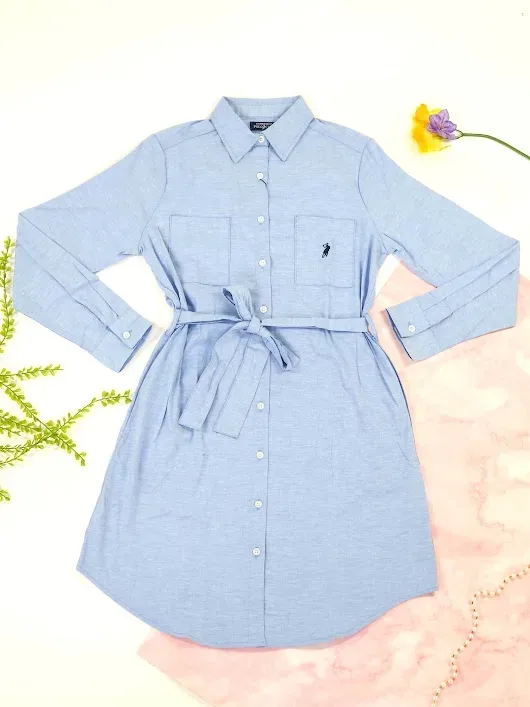 Vestido Cambridge Polo Club para dama color azul