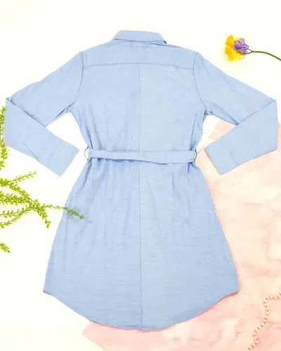 Vestido Cambridge Polo Club para dama color azul