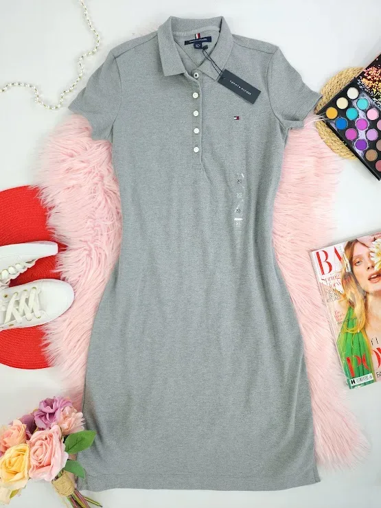 Vestido Tommy hilfiger para dama color gris