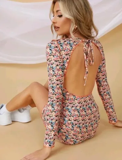 Vestido para dama diseño floral