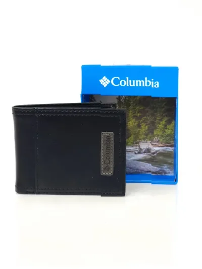 Billetera COLUMBIA para caballero color negro